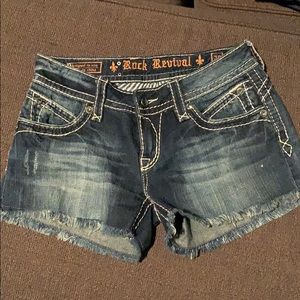 Rock Revival Jean Shorts